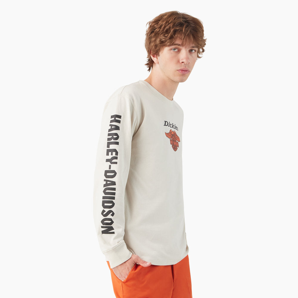 Dickies x Harley-Davidson Heavyweight Long Sleeve Eagle Tee