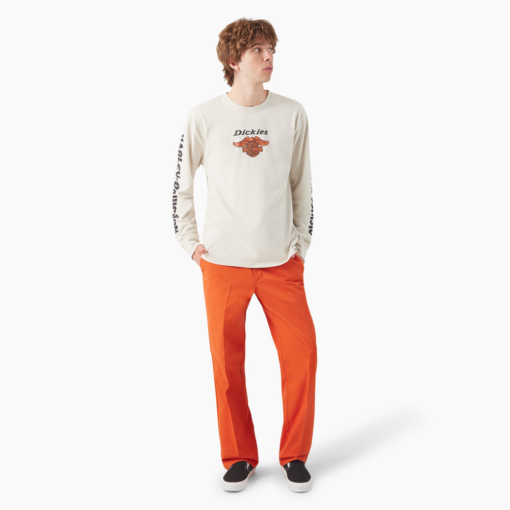 Dickies x Harley-Davidson Heavyweight Long Sleeve Eagle Tee