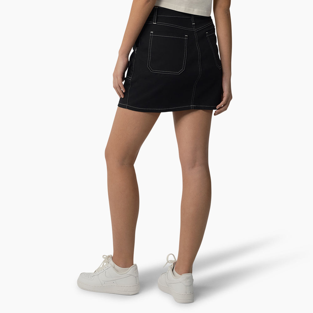 Women's High Waisted Carpenter Skirt