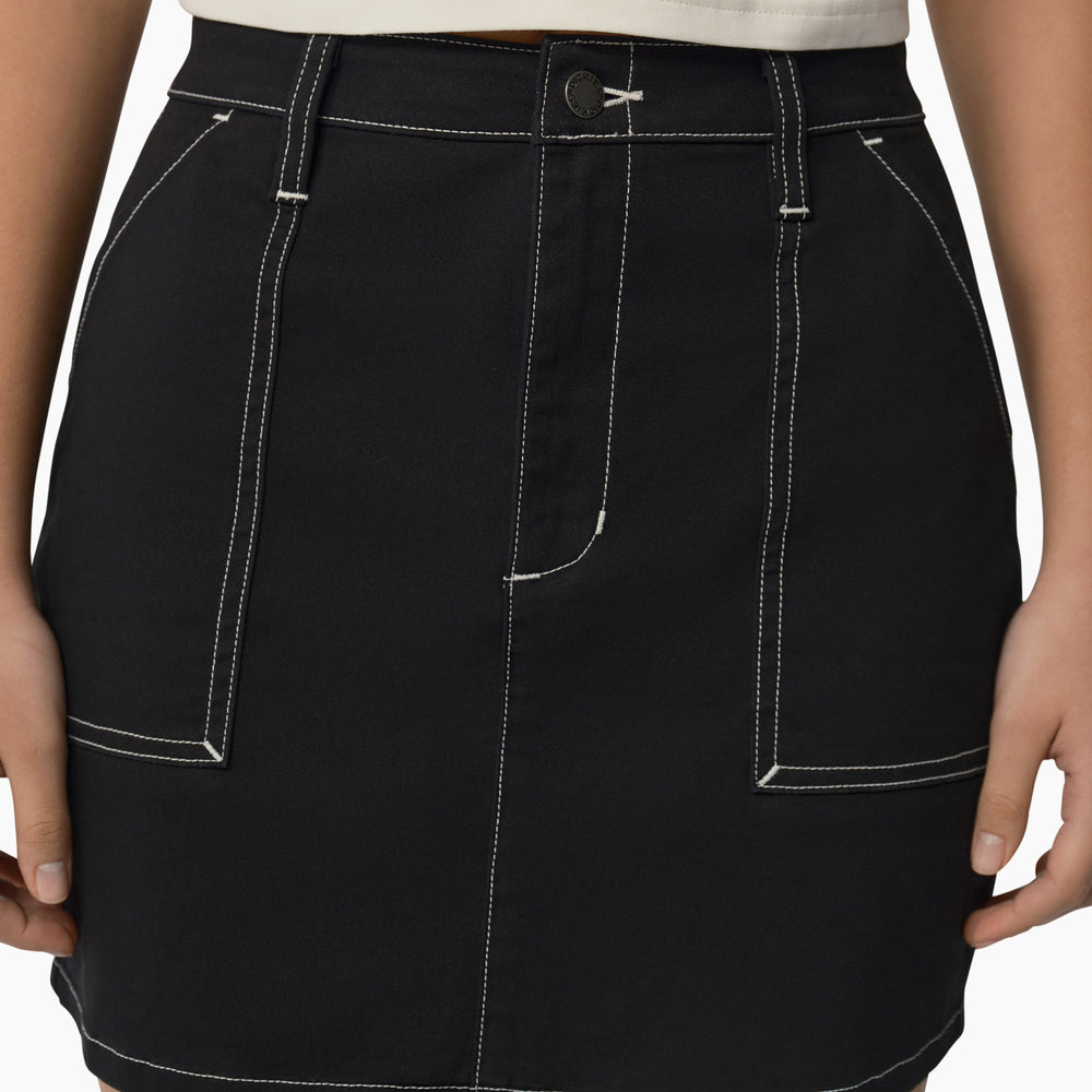 Women's High Waisted Carpenter Skirt