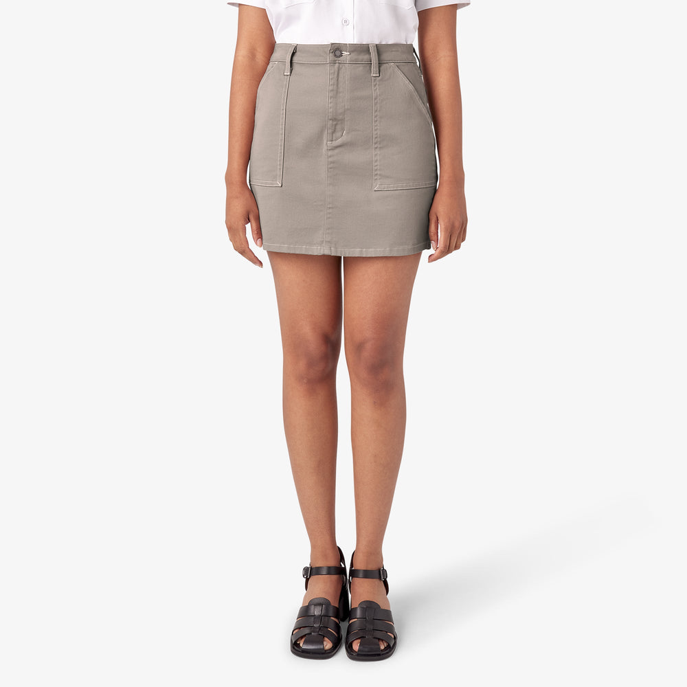 Women's High Waisted Carpenter Skirt