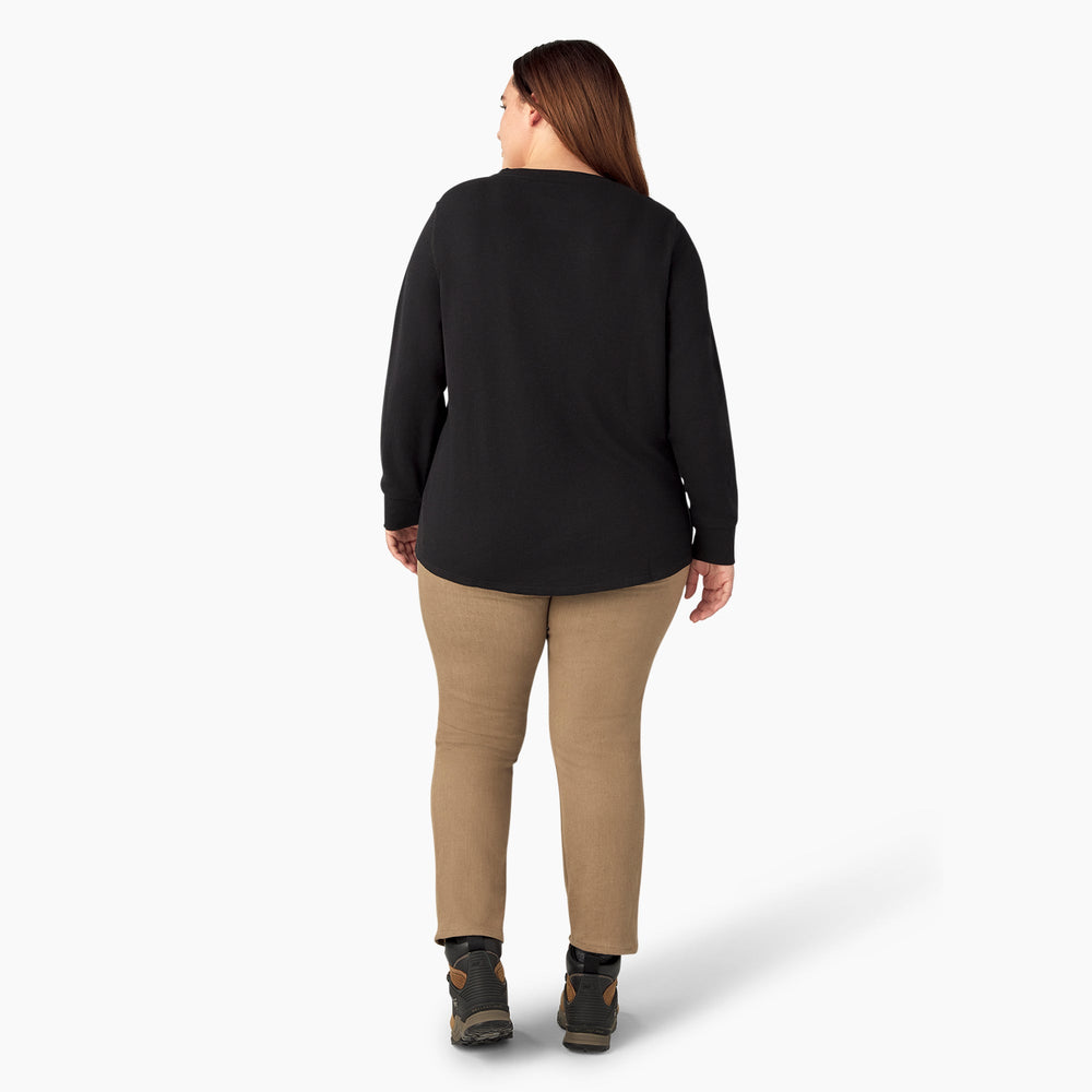 Women's Plus Long Sleeve Thermal Shirt