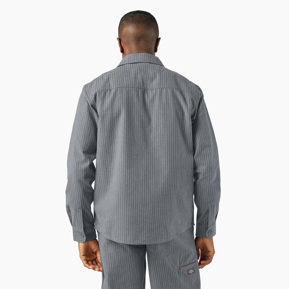 Lima Pinstripe Button-Up Shirt