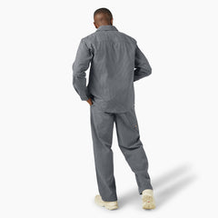 Lima Pinstripe Button-Up Shirt