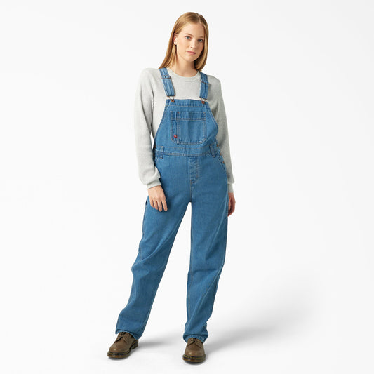 Women's Relaxed Fit Bib Overalls