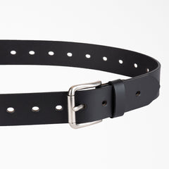 Women's Perforated Leather Belt