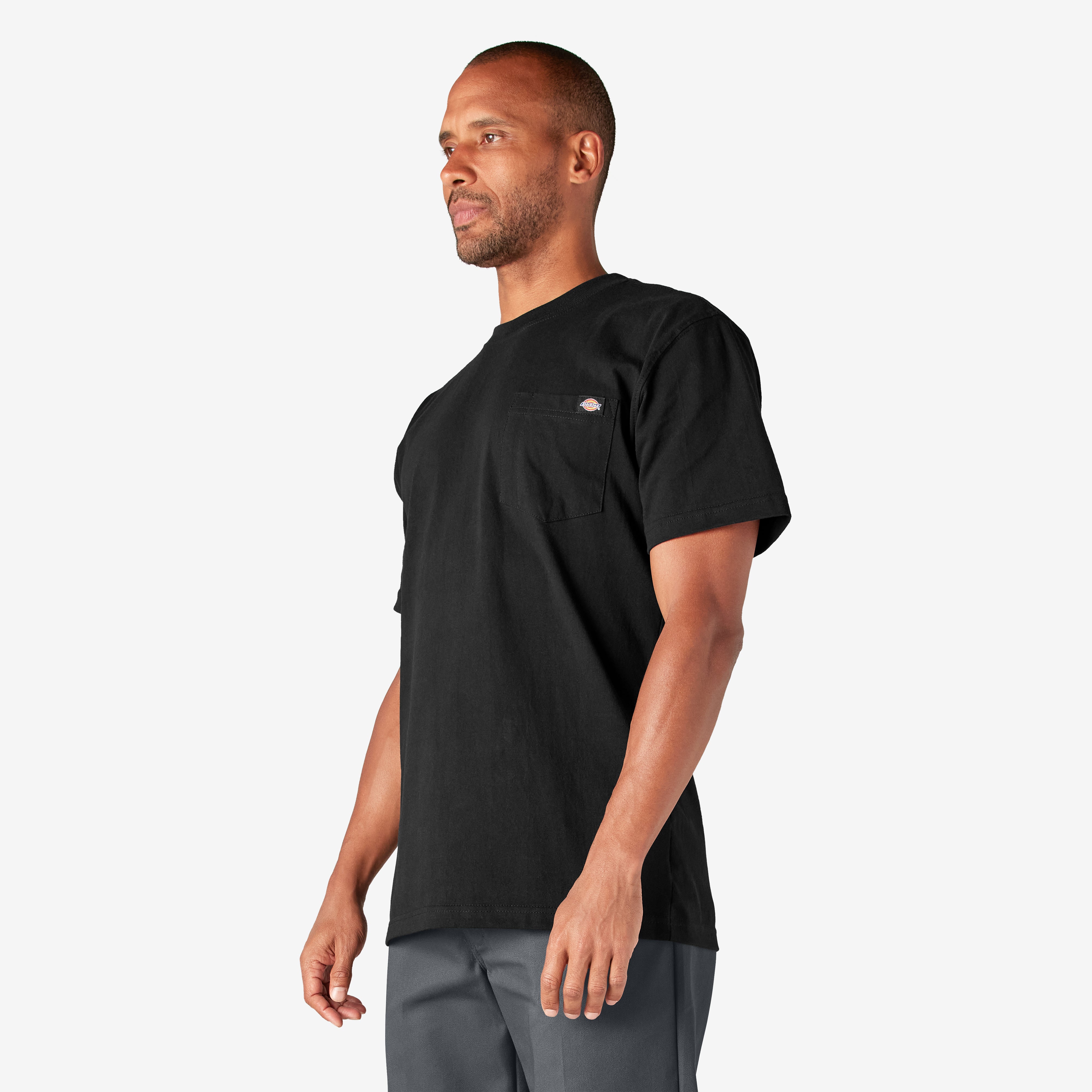 Heavyweight Short Sleeve Pocket T-Shirt