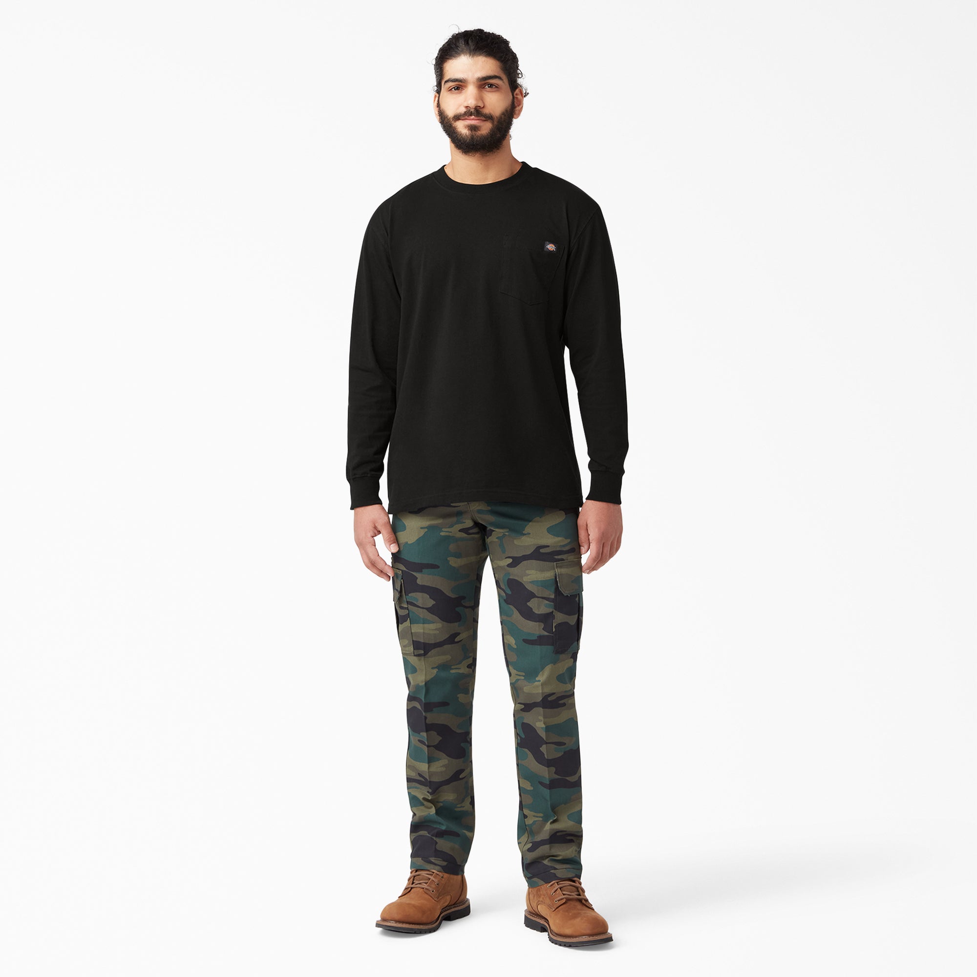 Heavyweight Long Sleeve Pocket T-Shirt