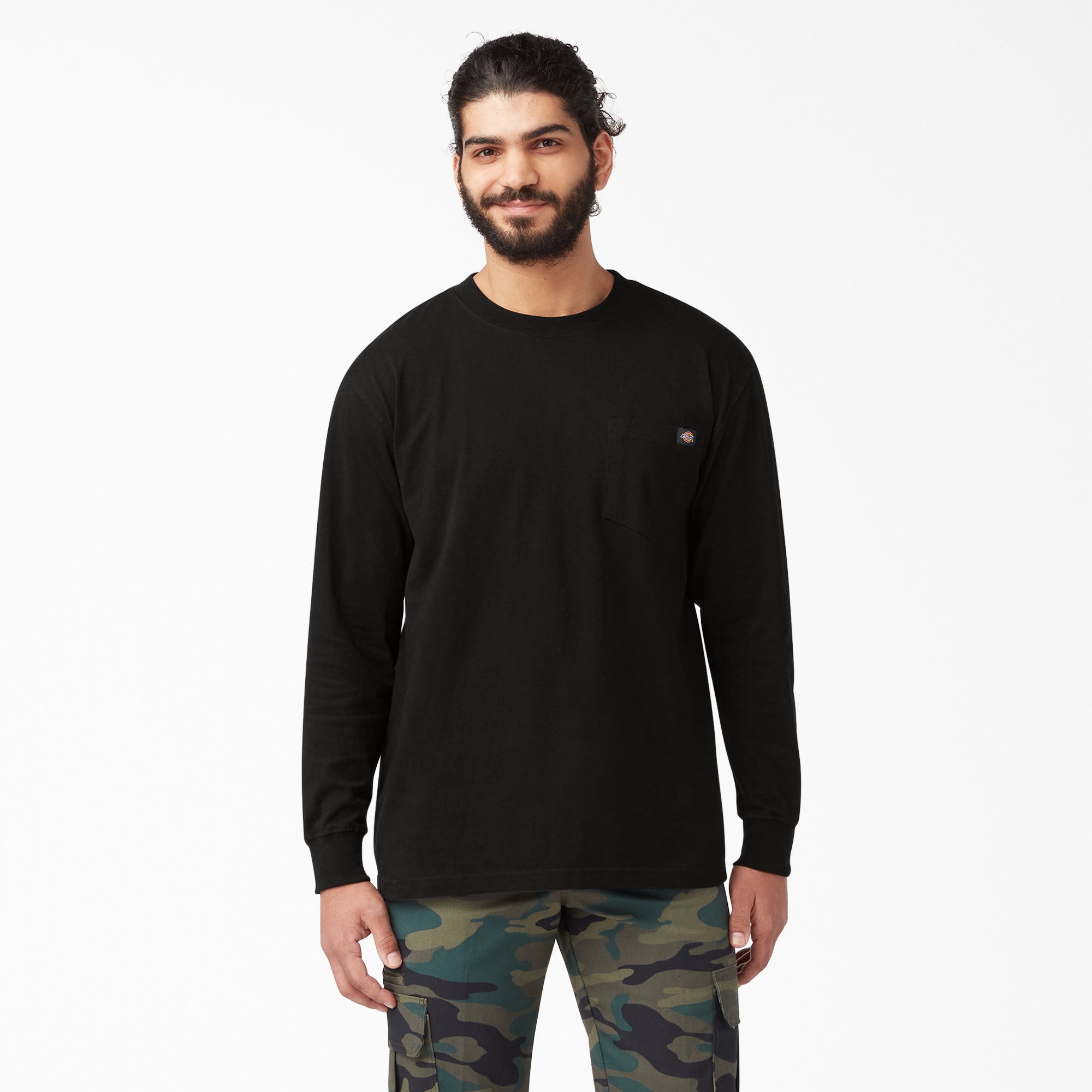 Heavyweight Long Sleeve Pocket T-Shirt
