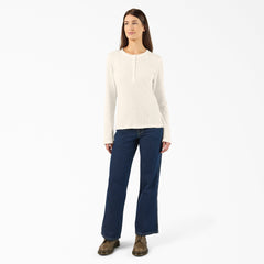 Women’s Crewneck Henley Shirt