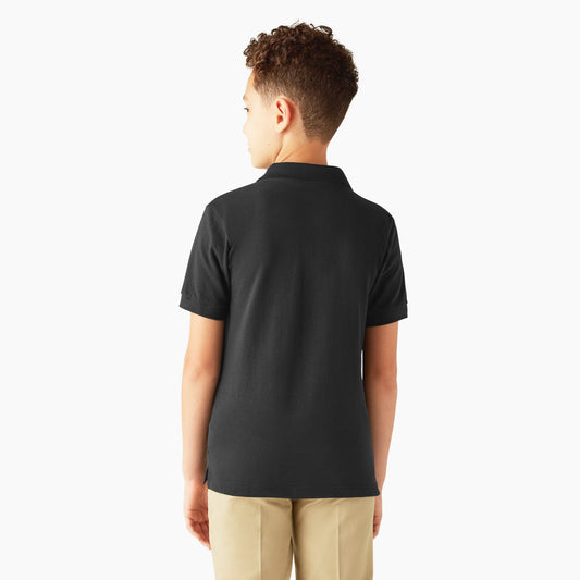 Kids' Piqué Short Sleeve Polo