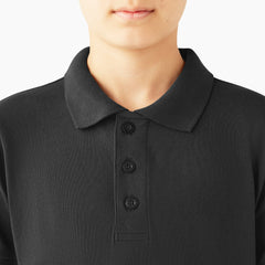Kids' Piqué Short Sleeve Polo