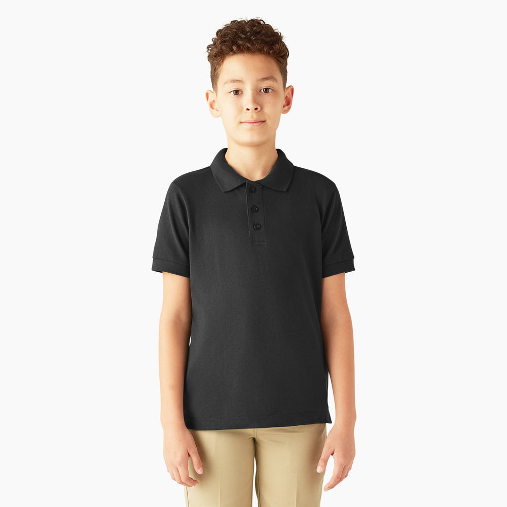Kids' Piqué Short Sleeve Polo