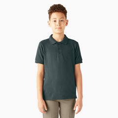 Kids' Piqué Short Sleeve Polo