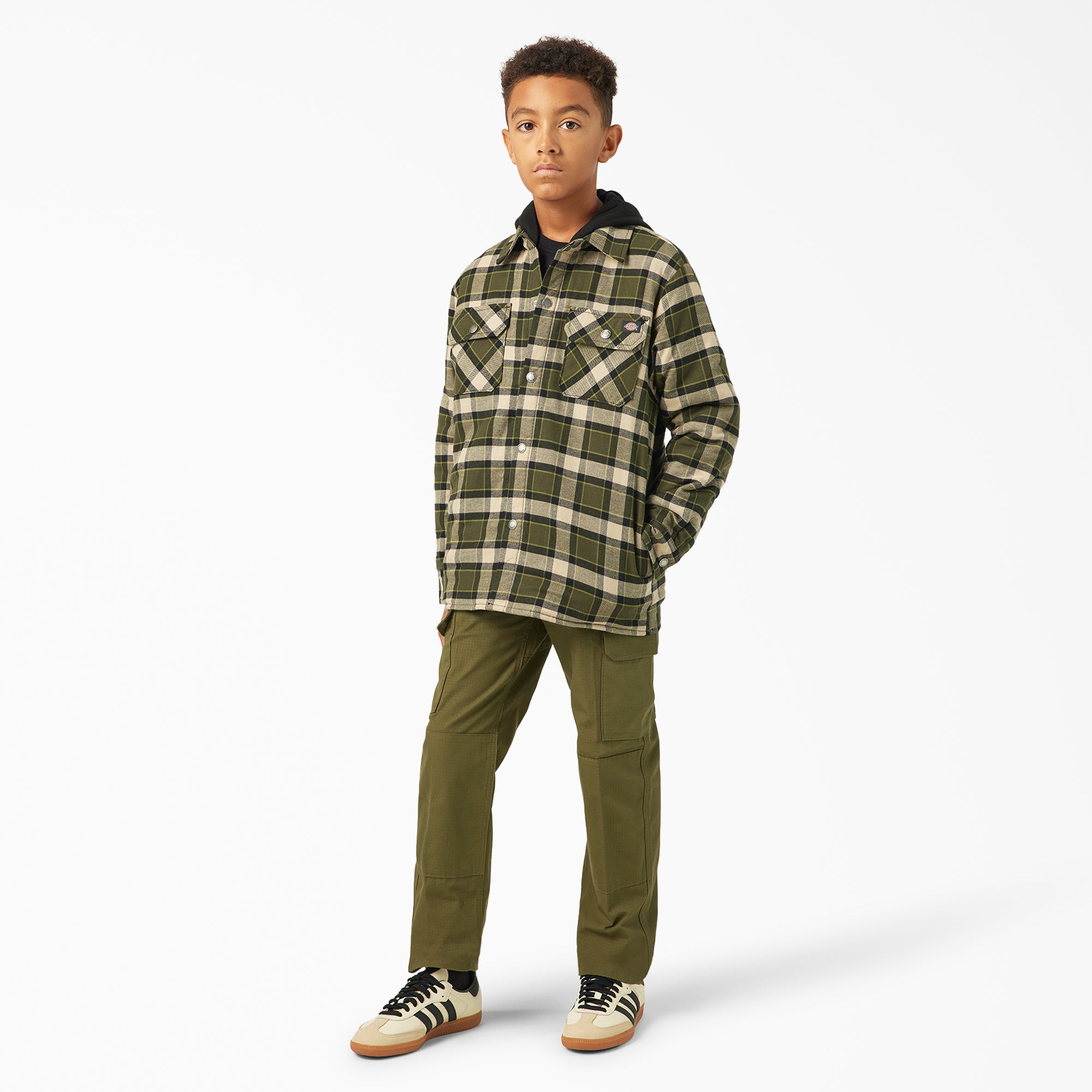 Boys’ Flannel Shirt Jacket