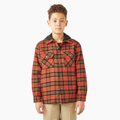 Boys’ Flannel Shirt Jacket