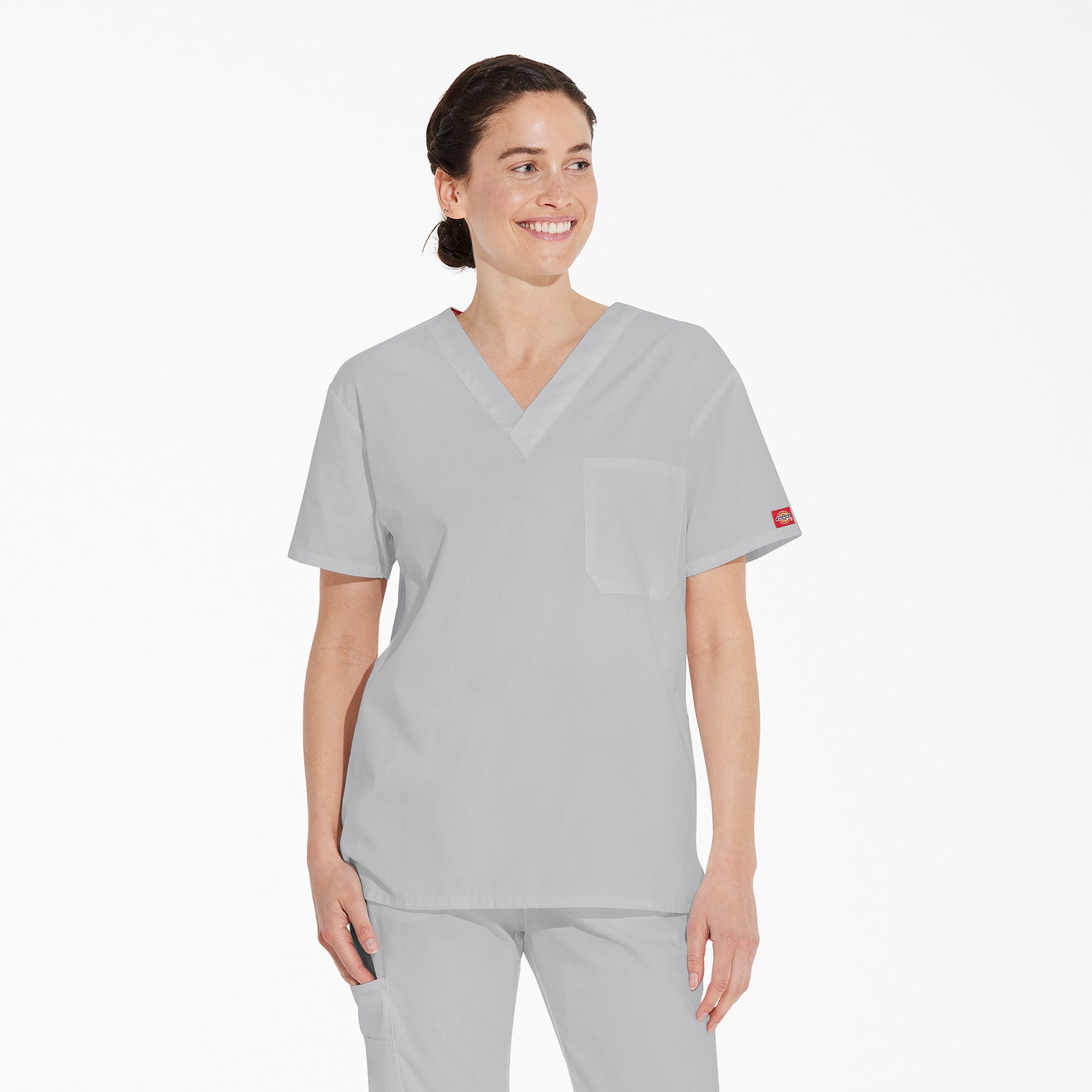 Unisex EDS Signature V-Neck Scrub Top