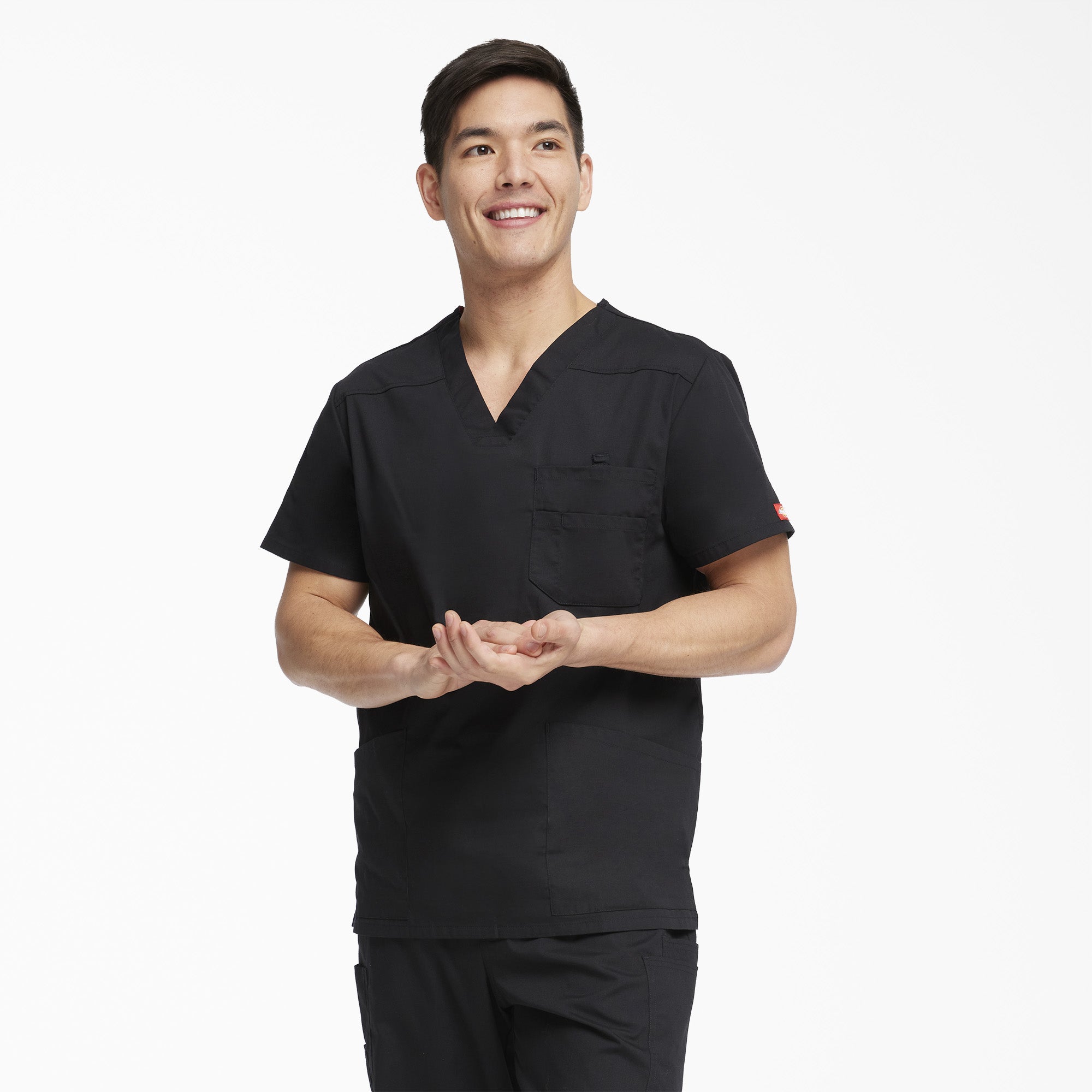 Men's EDS Signature V-Neck Scrub Top
