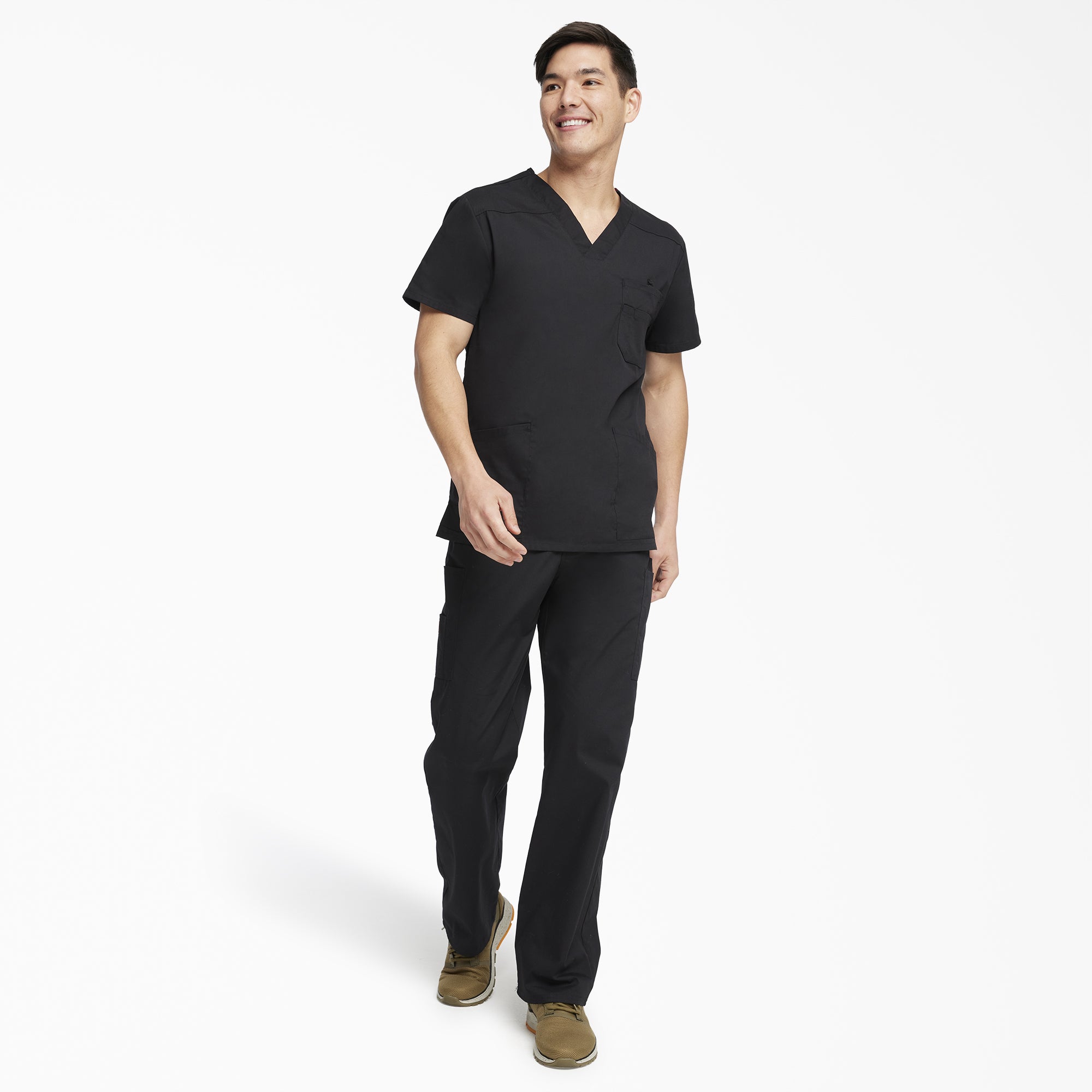 Men's EDS Signature V-Neck Scrub Top