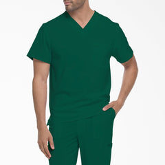 Men's EDS Essentials Tuckable V-Neck Scrub Top