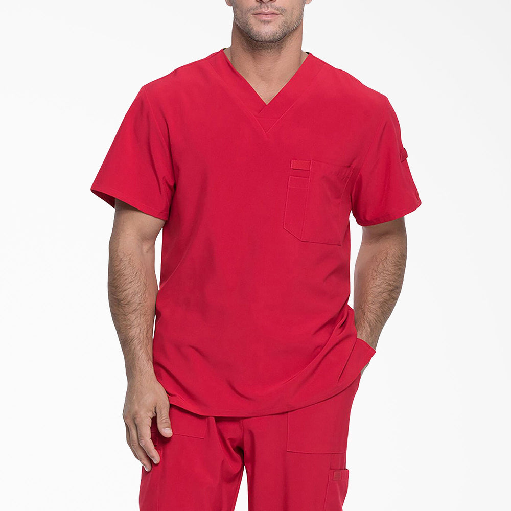 Men's EDS Essentials Tuckable V-Neck Scrub Top