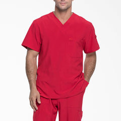 Men's EDS Essentials Tuckable V-Neck Scrub Top