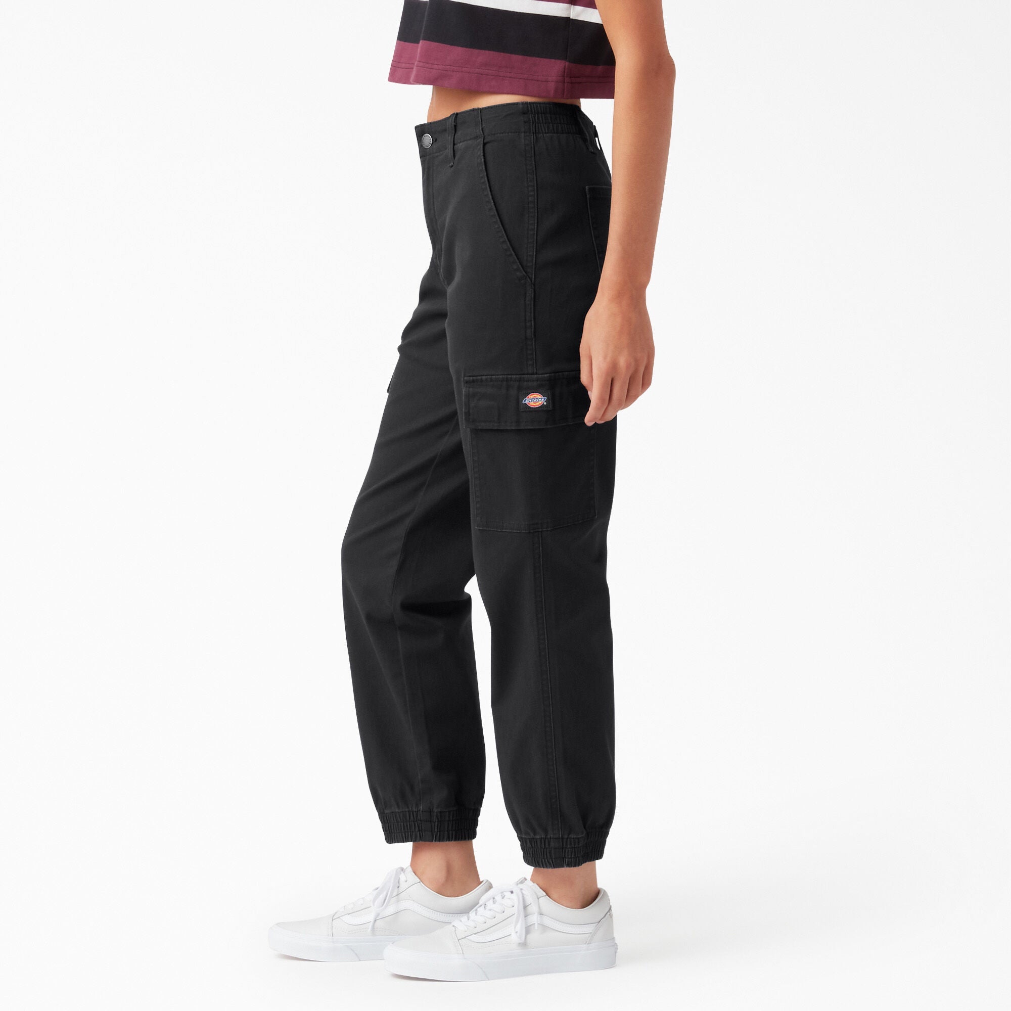 Women's High Rise Fit Cargo Jogger Pants