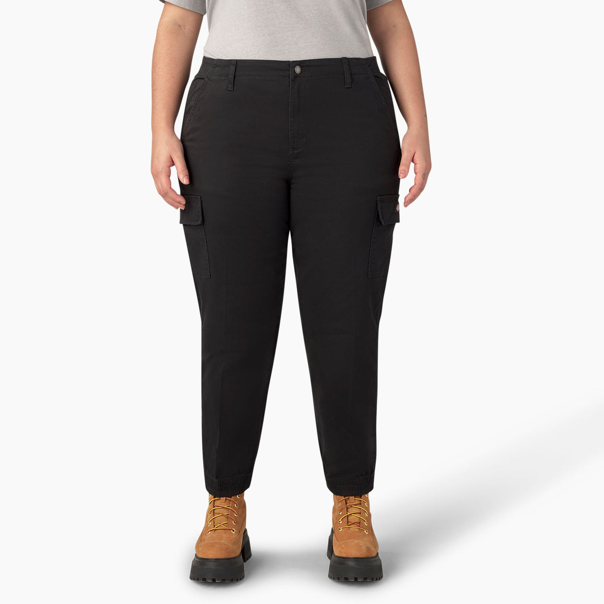 Women's Plus High Rise Fit Cargo Pants