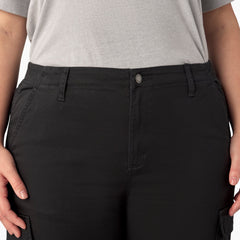 Women's Plus High Rise Fit Cargo Pants