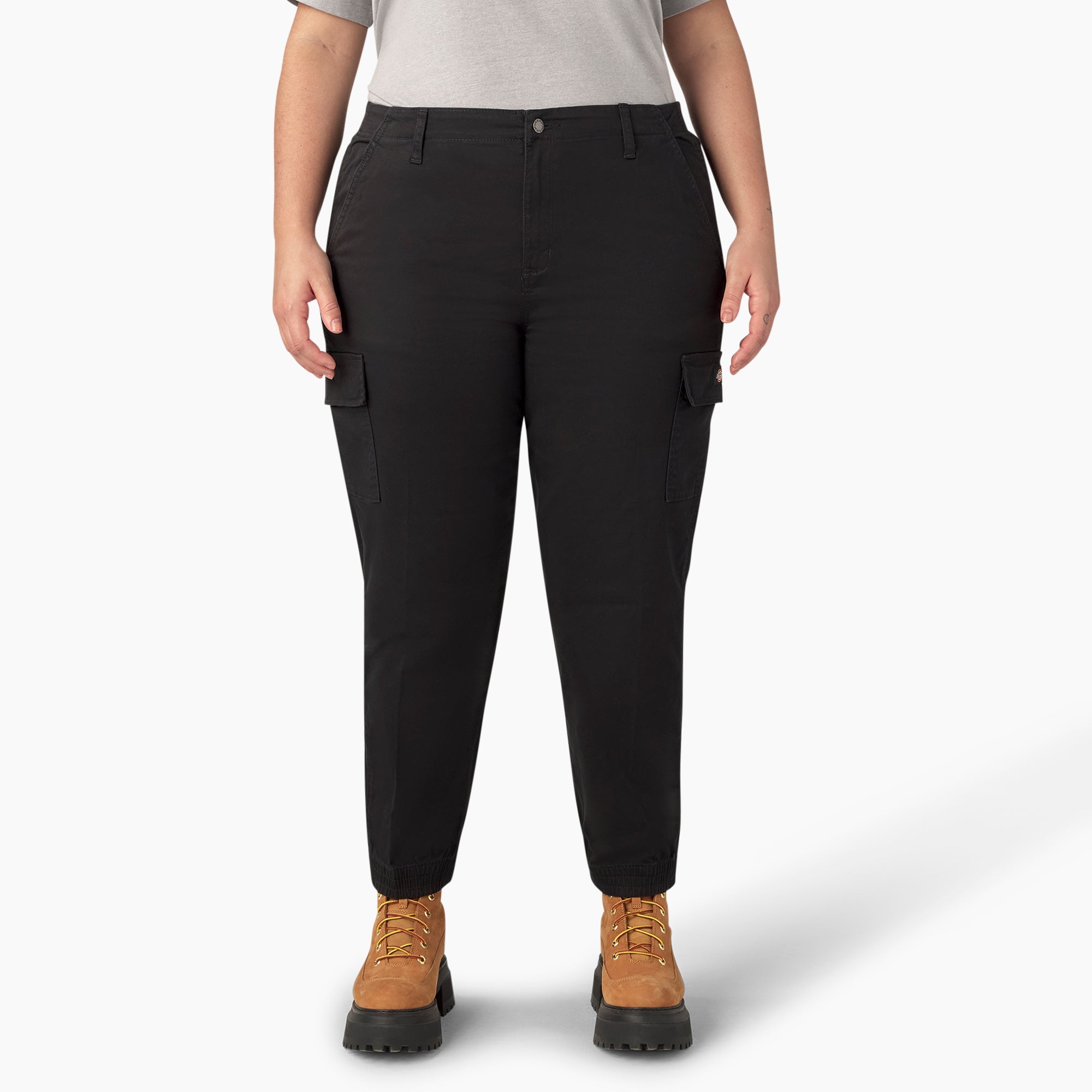 Women's Plus High Rise Fit Cargo Pants