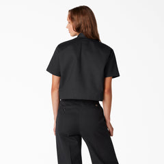 Women's Cropped Work Shirt