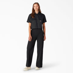 Women's Cropped Work Shirt