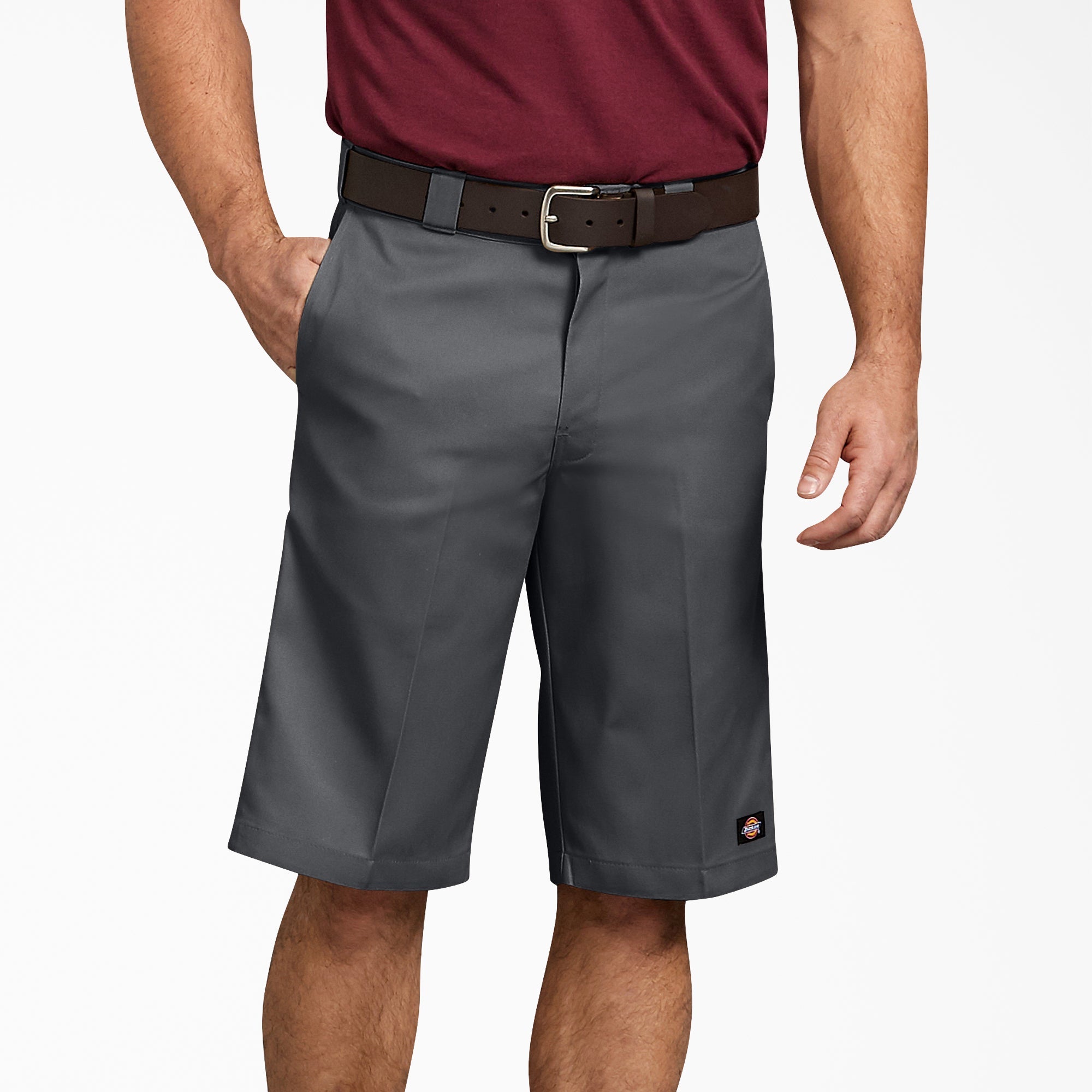 Relaxed Fit Multi-Use Pocket Work Shorts 13"