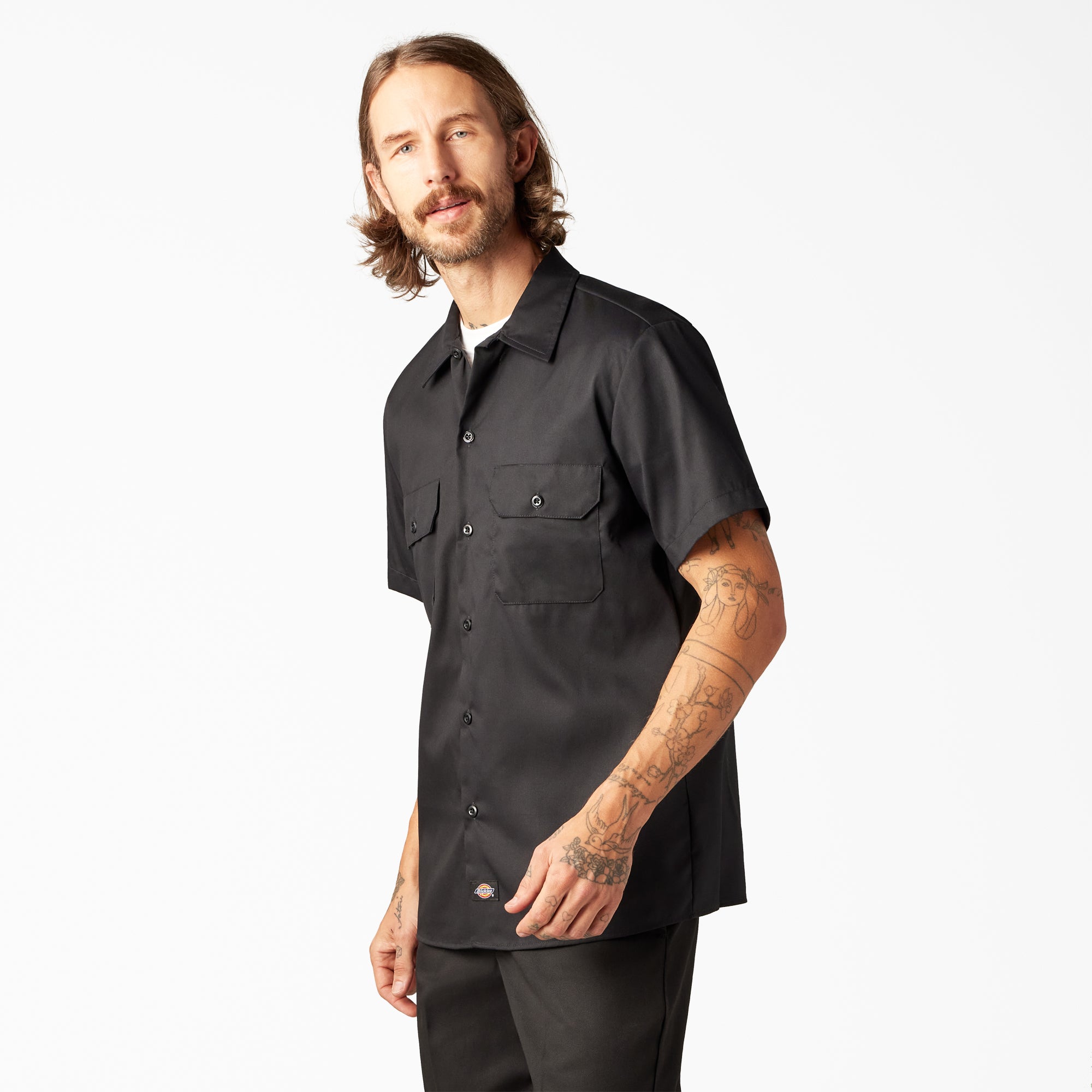 FLEX Slim Fit Short Sleeve Work Shirt