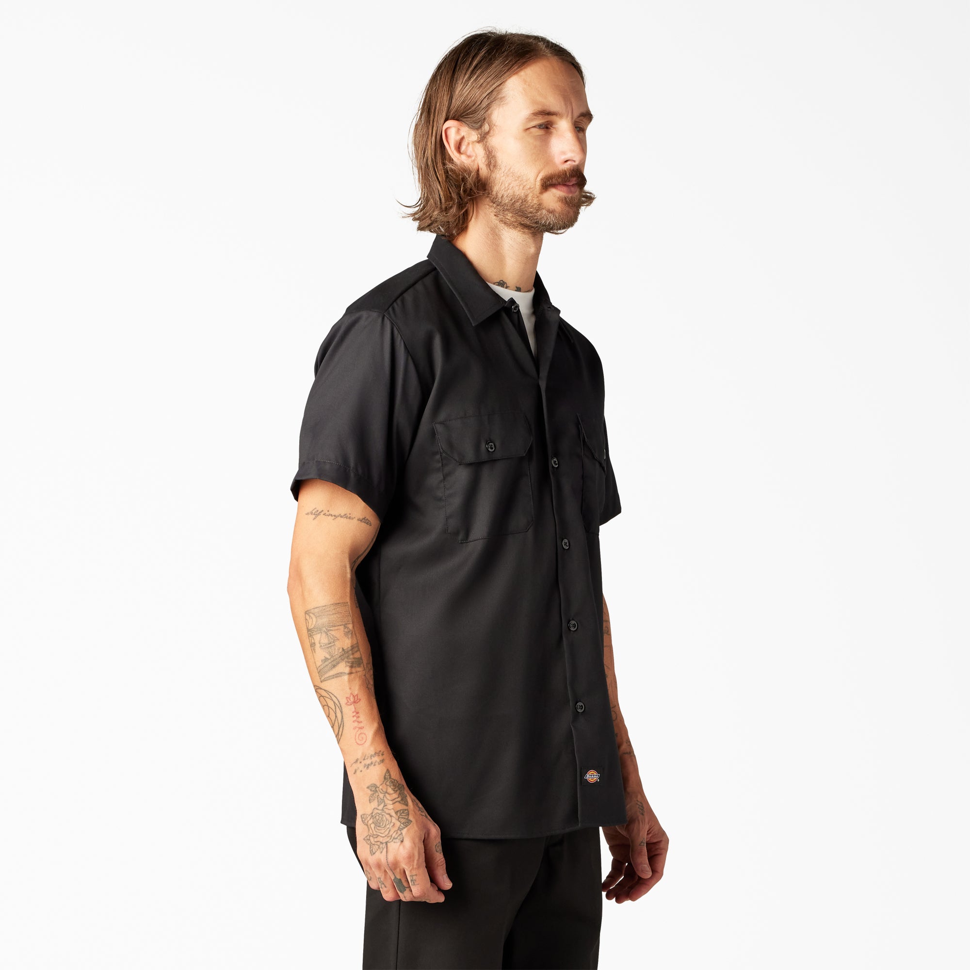 FLEX Slim Fit Short Sleeve Work Shirt