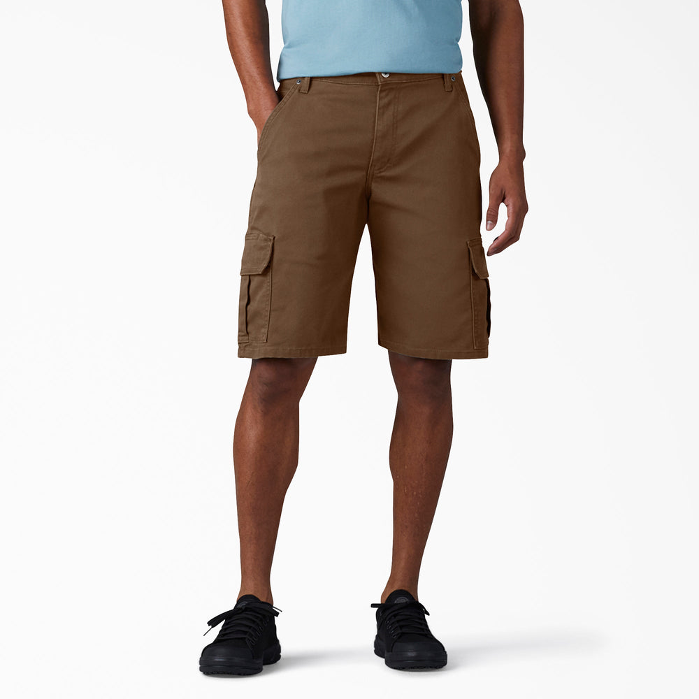 FLEX Relaxed Fit Duck Cargo Shorts 11"