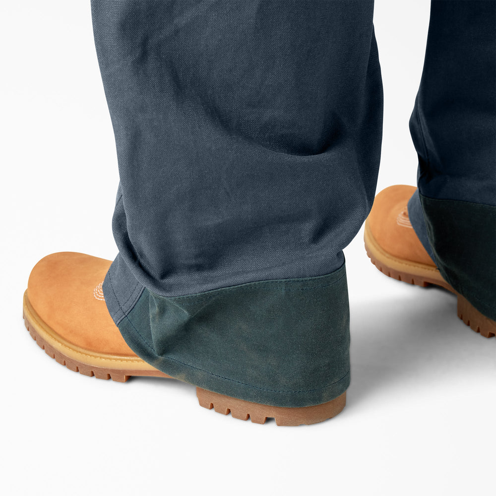 Waxed Canvas Double Front Bib Overalls