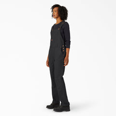 Women's Straight Fit Duck Double Front Bib Overalls