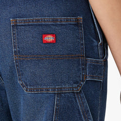 Women's Denim Boyfriend Fit Bib Overalls