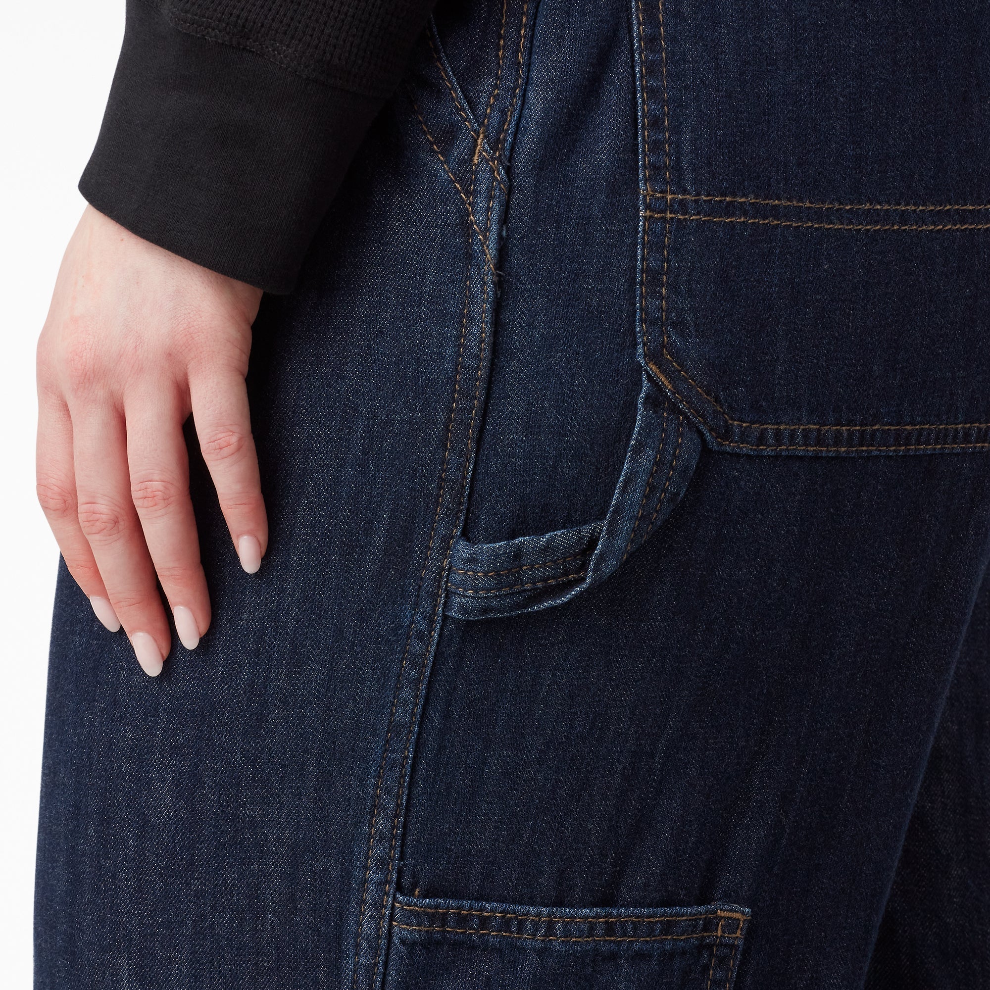 Women's Plus Relaxed Fit Bib Overalls