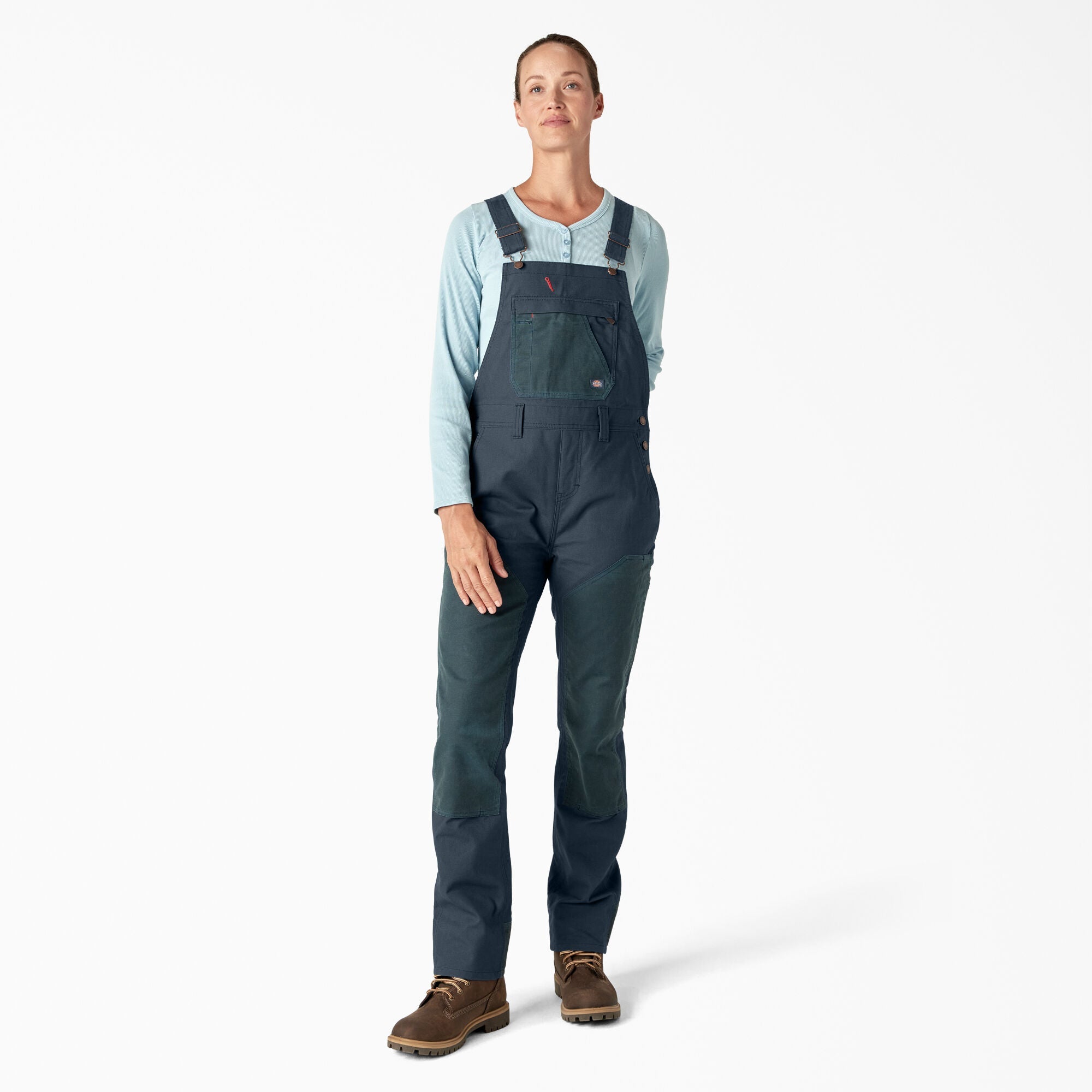 Women's Relaxed Fit Waxed Canvas Bib Overalls