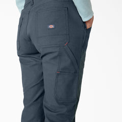 Women's Relaxed Fit Waxed Canvas Bib Overalls