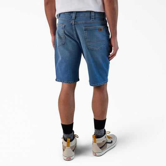FLEX 5-Pocket Denim Shorts 11"