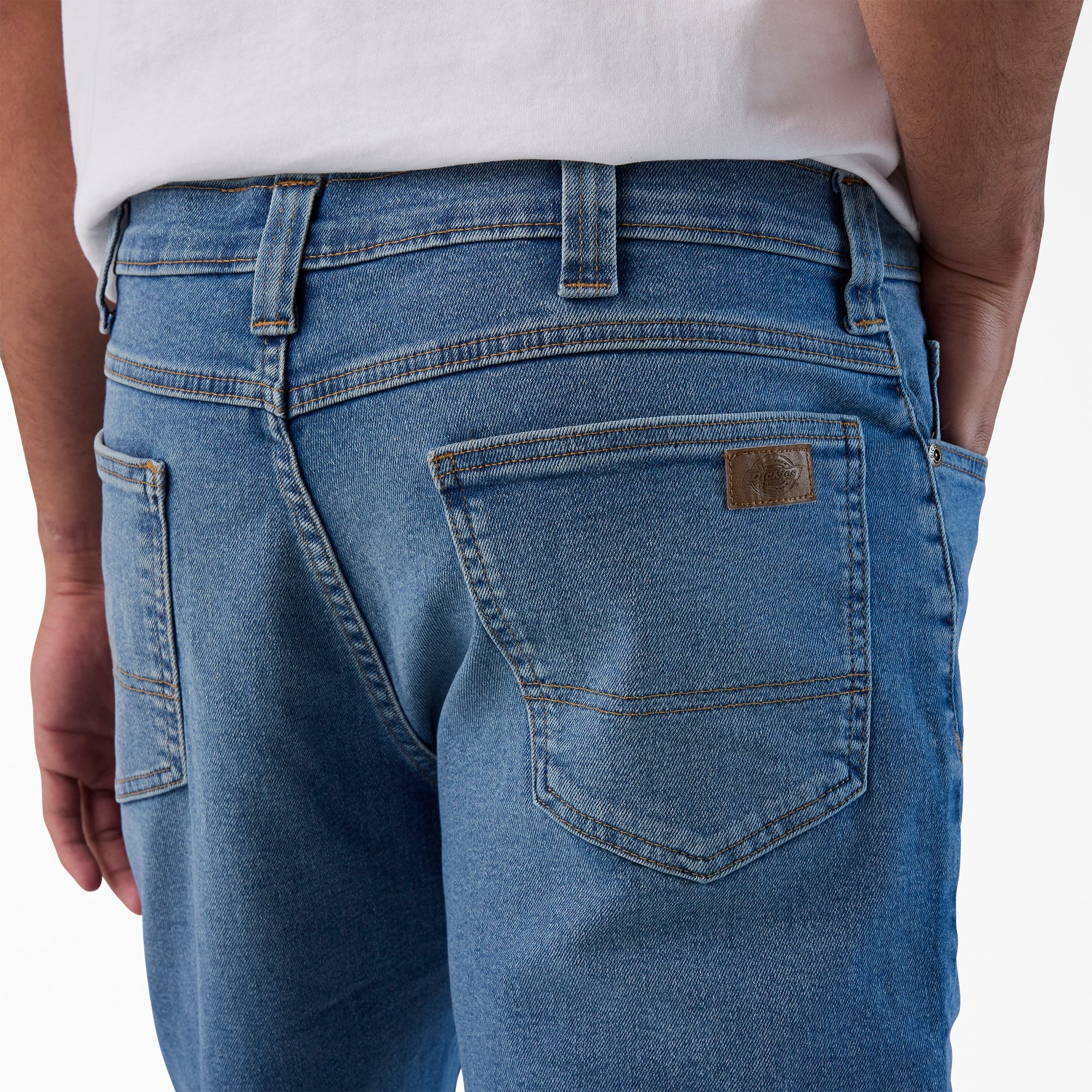 FLEX 5-Pocket Denim Shorts 11"