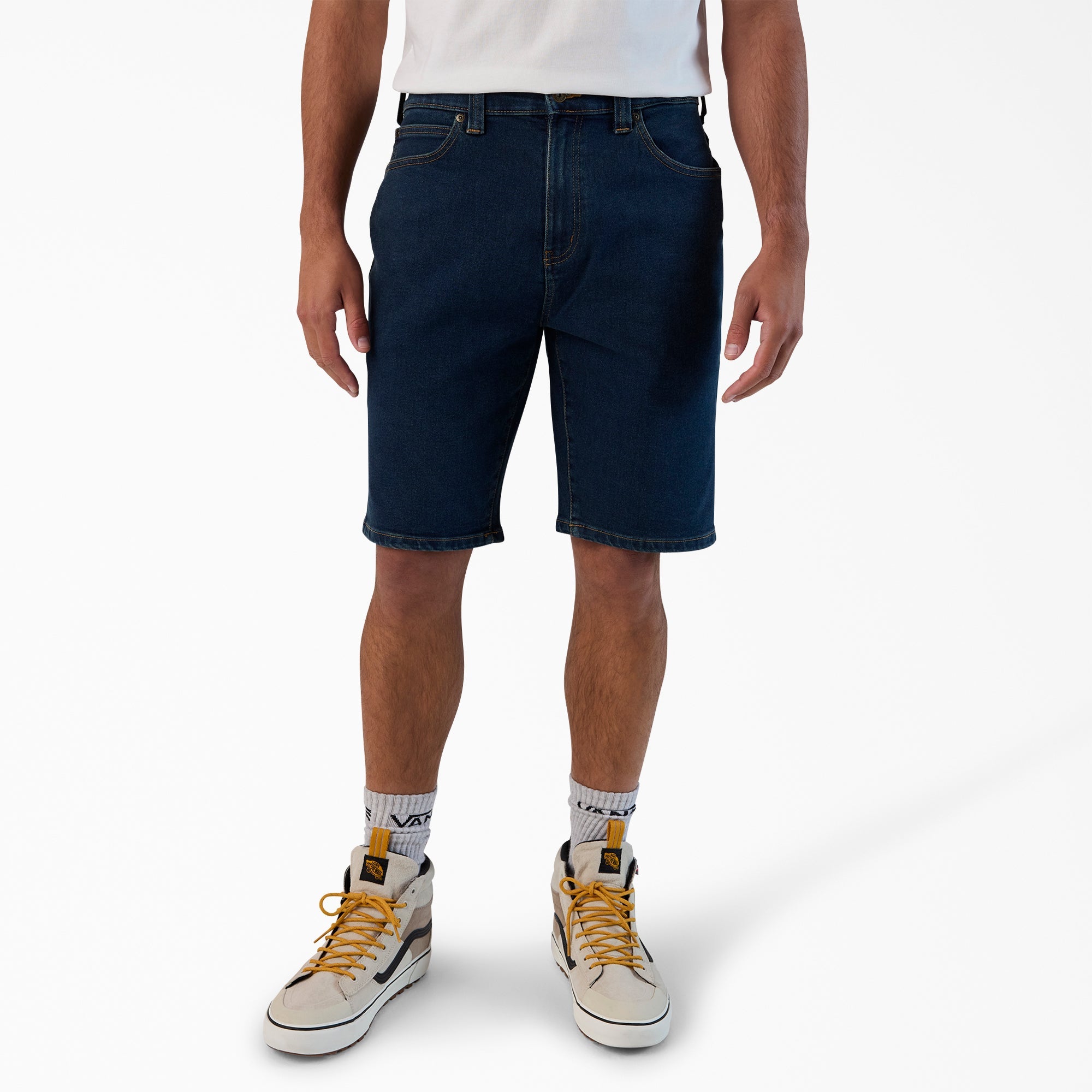 FLEX 5-Pocket Denim Shorts 11"