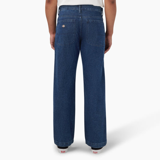 Loose Fit Double Knee Jeans