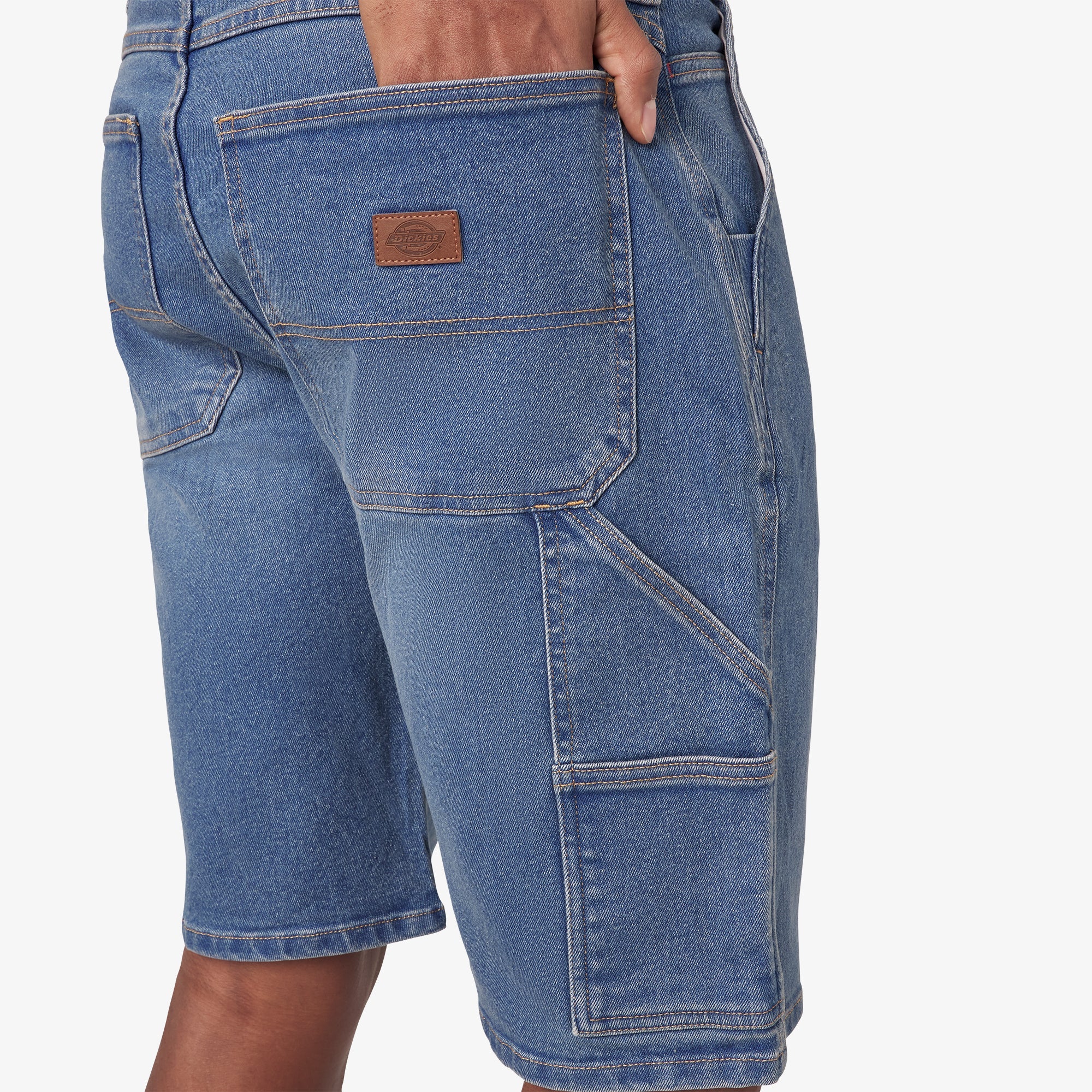 Denim Utility Shorts 11"