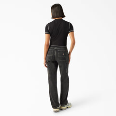 Women’s Madison Loose Fit Double Knee Jeans
