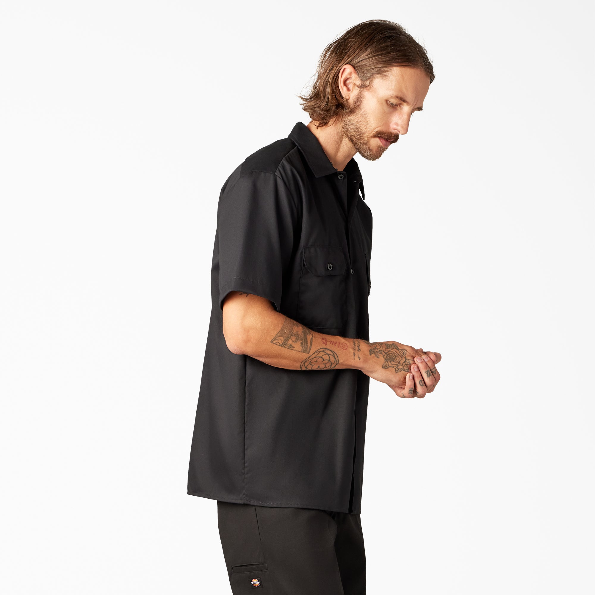 FLEX Relaxed Fit Short Sleeve Work Shirt