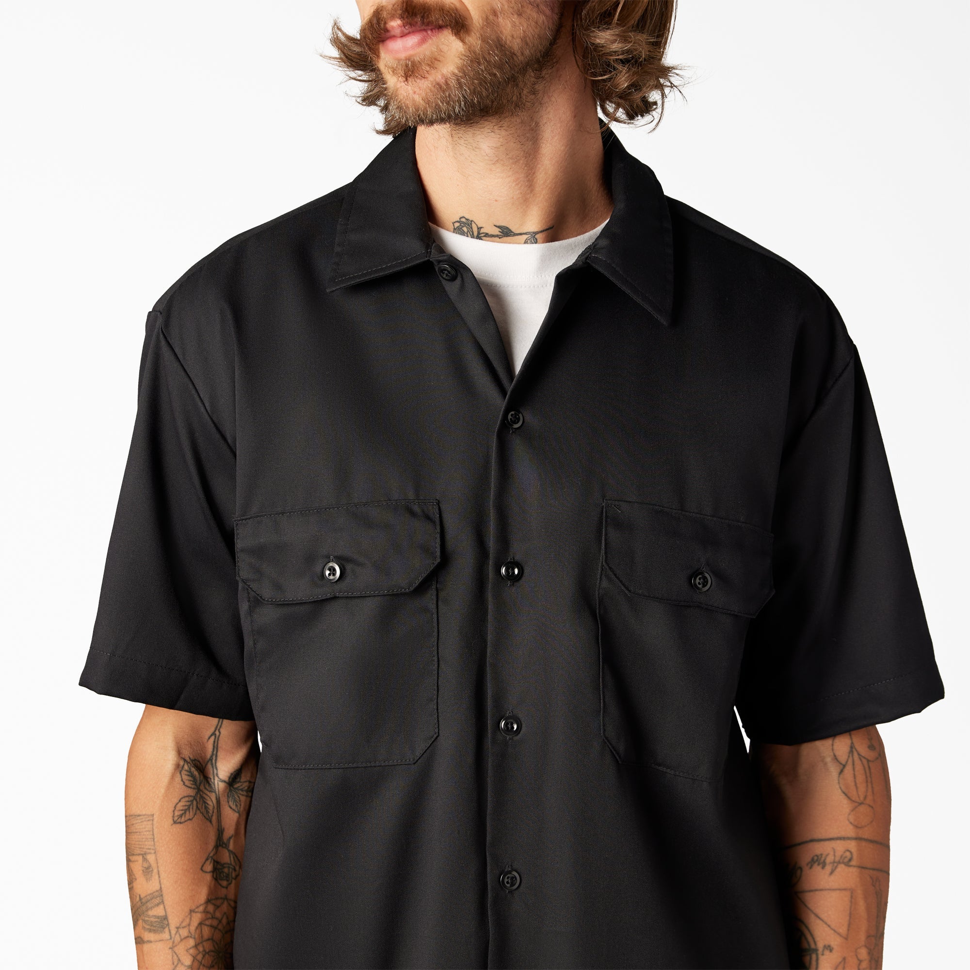 FLEX Relaxed Fit Short Sleeve Work Shirt